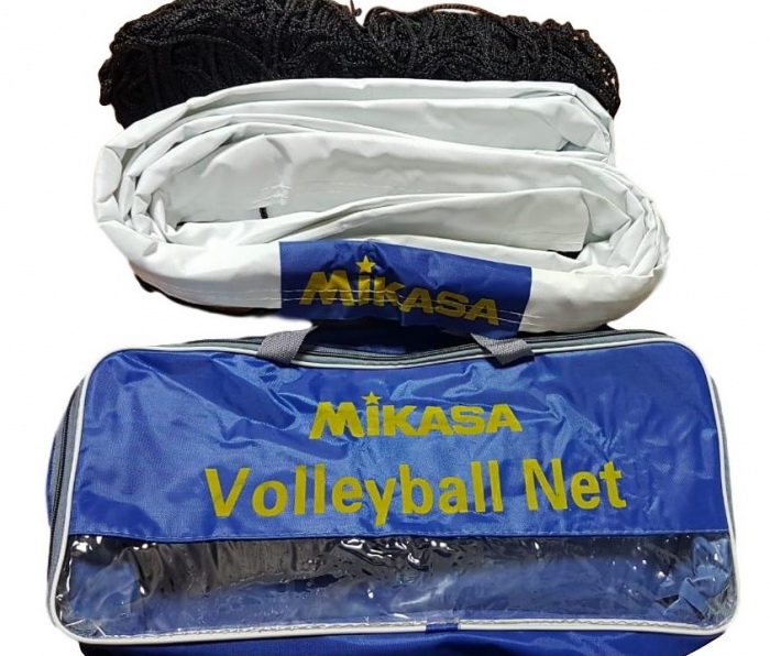 Сетка волейбольная Mikasa с тросом (03.210)