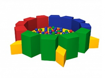 Сухой бассейн "Калейдоскоп" ДМФ-МК-20.21.00