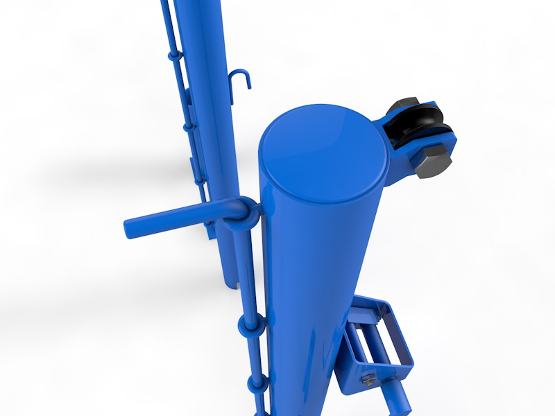 Стойки для большого тенниса со стаканами (11.100)