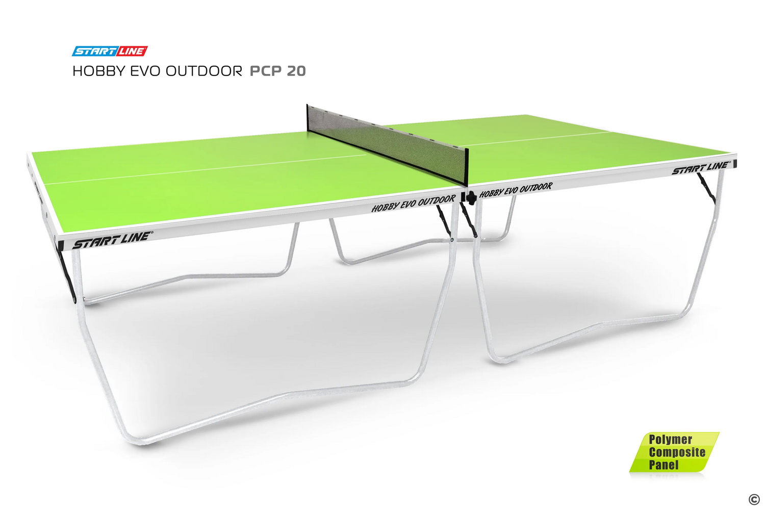 Теннисный стол СТАРТ ЛАЙН Hobby Evo Outdoor PCP 20 Всепогодный с сеткой