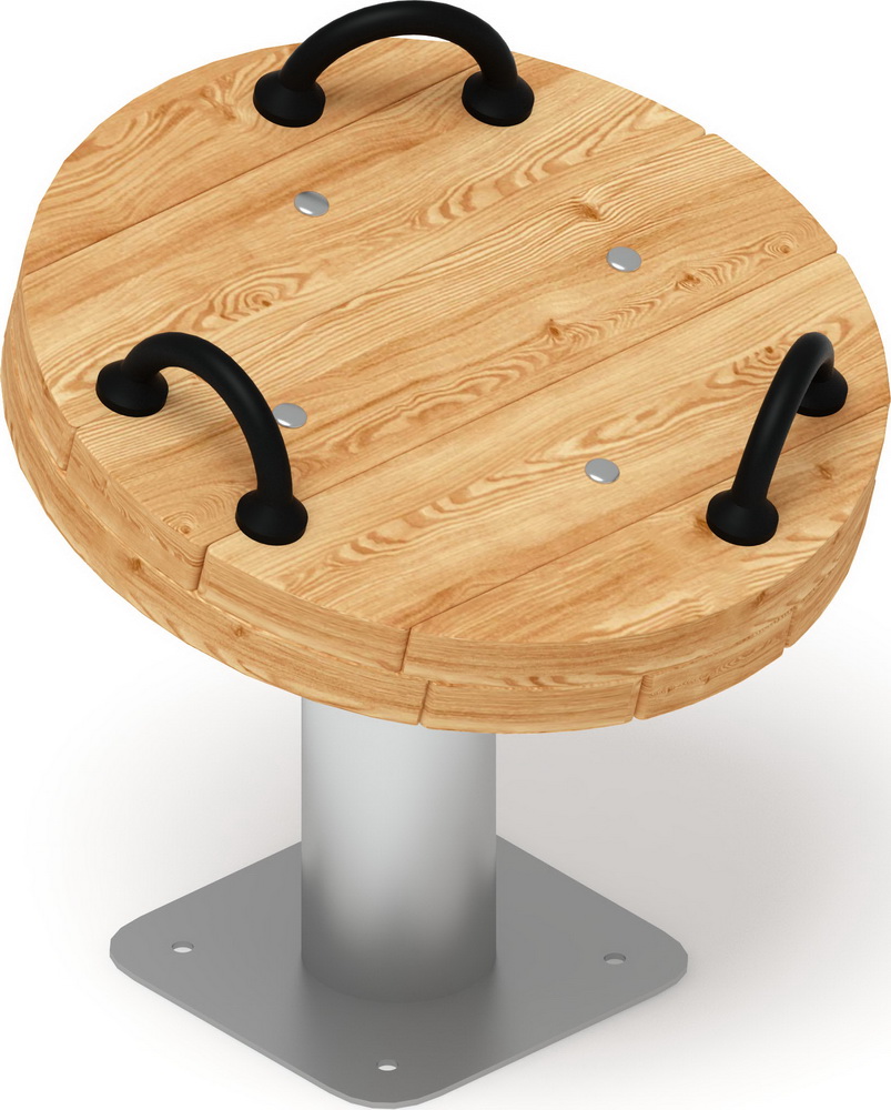 Детская площадка Карусель с наклонной осью (Лиственница) ИО 30.24.01-Л