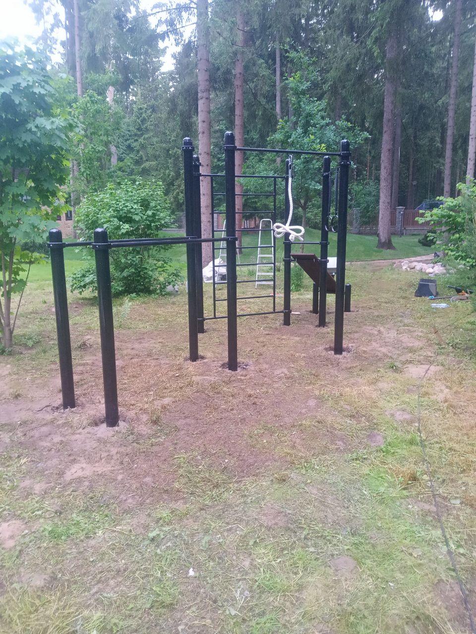 Комплекс спортивный  для подготовки к сдаче норм ВФСК (модерн.) СВС-44-М