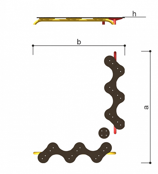 Шагоход ДВОЙНОЙ Romana 057.87.00