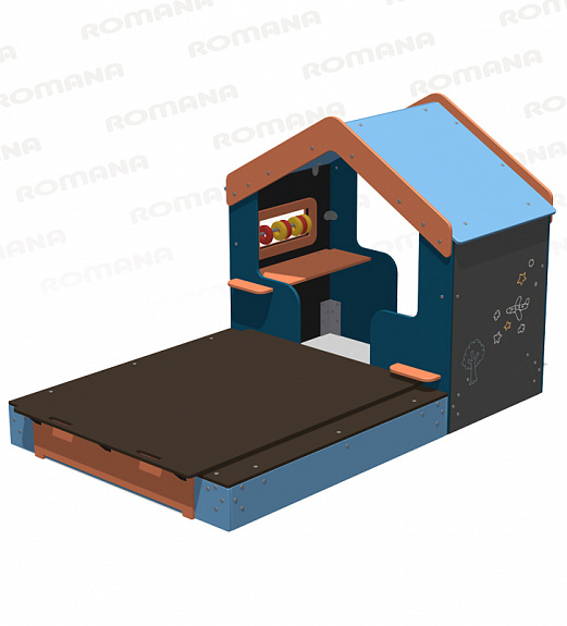 Игровой домик-песочница Romana 057.91.00