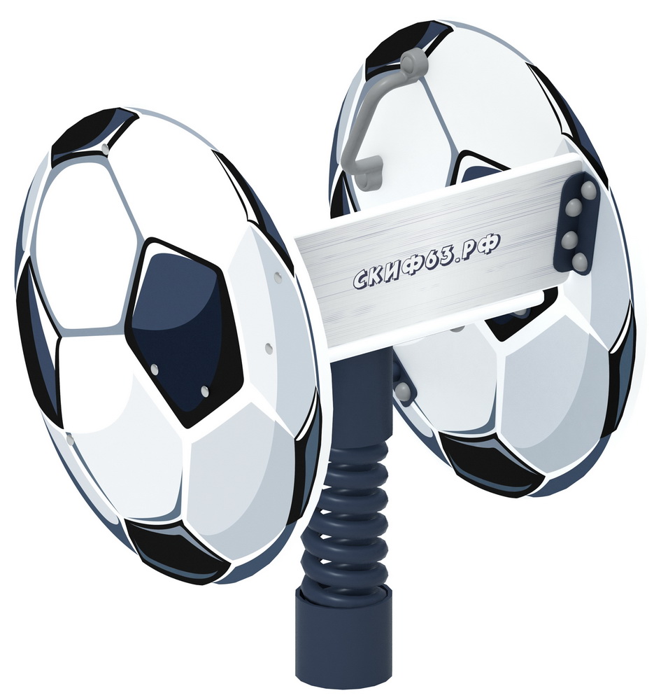 КОЛОБОК (футбольный мяч) качалка на пружине ИО 22.01.04-01