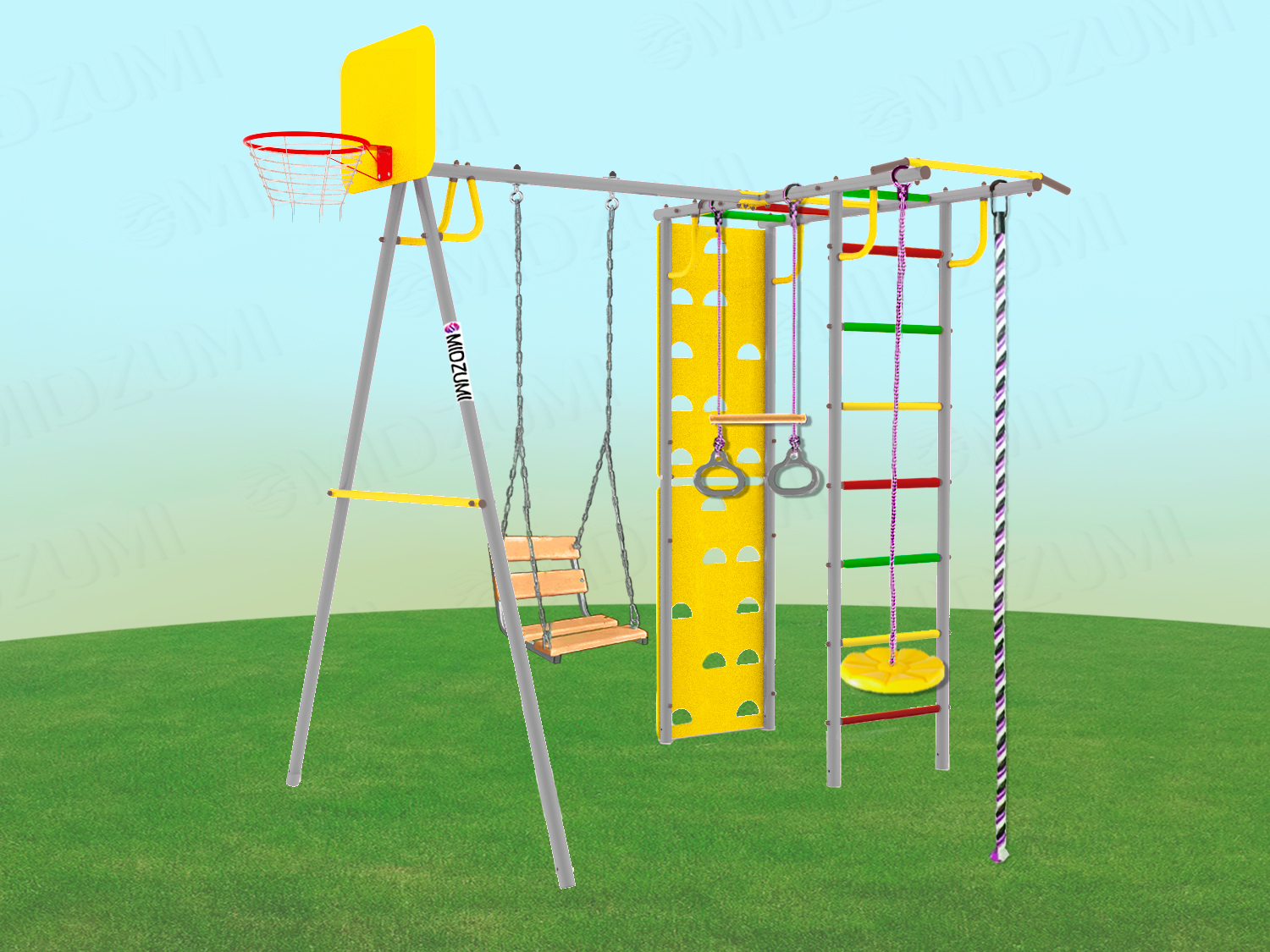 Спортивно-игровой комплекс Midzumi Rainbow Universal