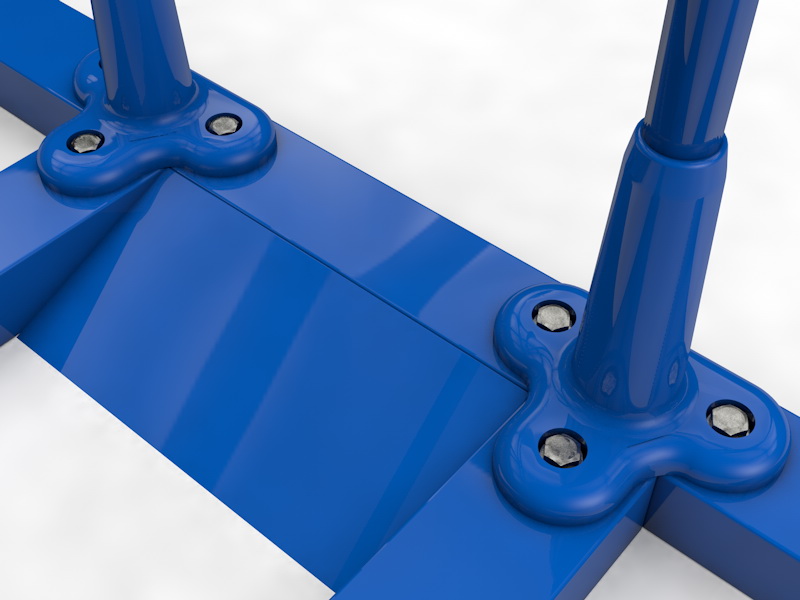 Брусья гимнастические мужские классические параллельные (04.105)