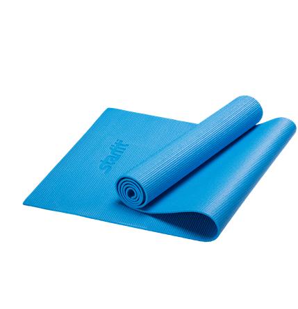 Коврик для йоги STARFIT FM-101 PVC 173x61x0,8 см, синий 1/12