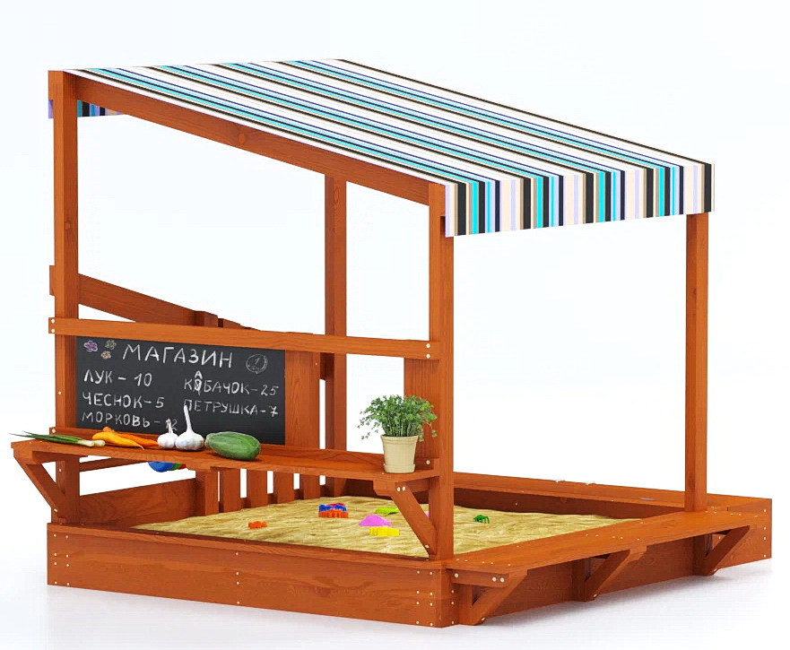 Игровой комплекс Песочный дворик Савушка-2