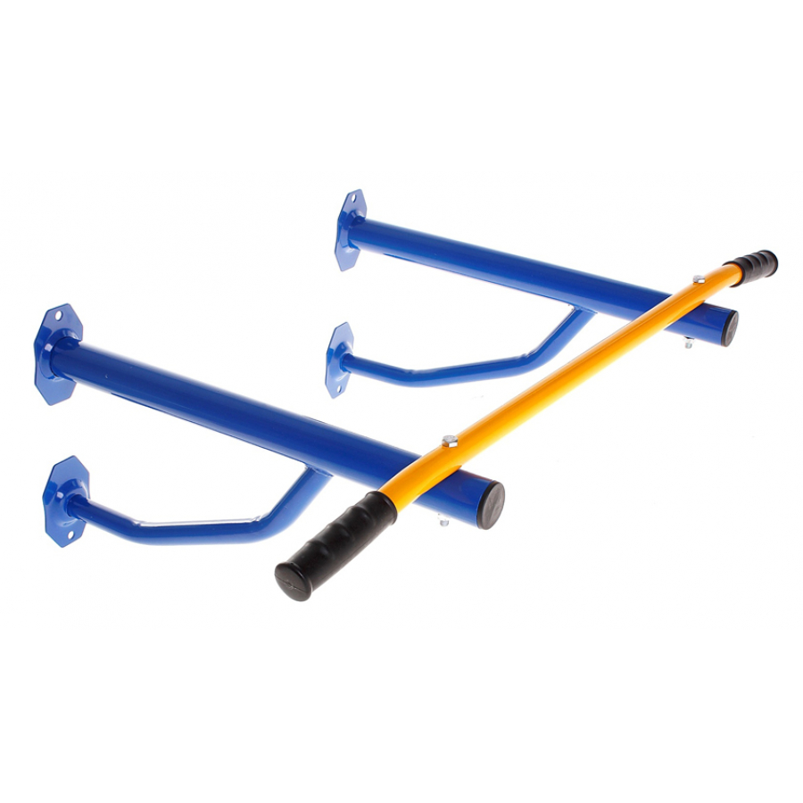 Турник настенный Юный Атлет Атлет (синий/желтый)