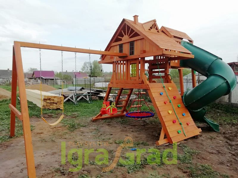 Детская площадка IgraGrad Крепость Фани Deluxe 2