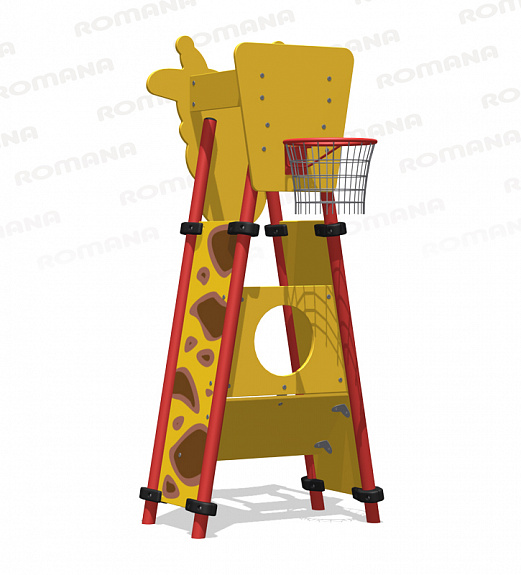 Щит с кольцом для мяча ЖИРАФИК Romana 057.89.00