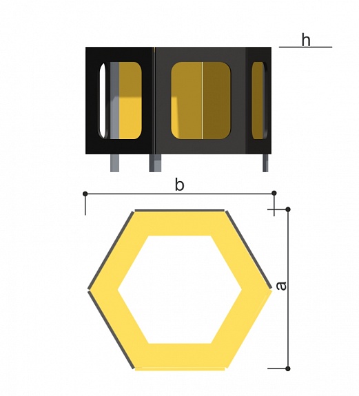 Батут UNIX line 12 ft oultside с крышей