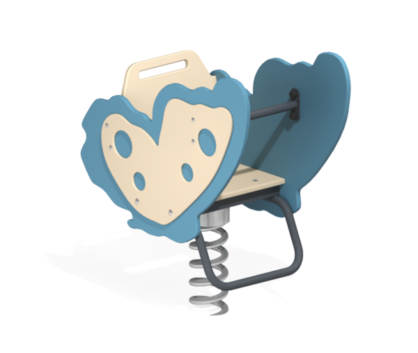 Качалка на пружине для детской площадки Бабочка-2 КБ-70