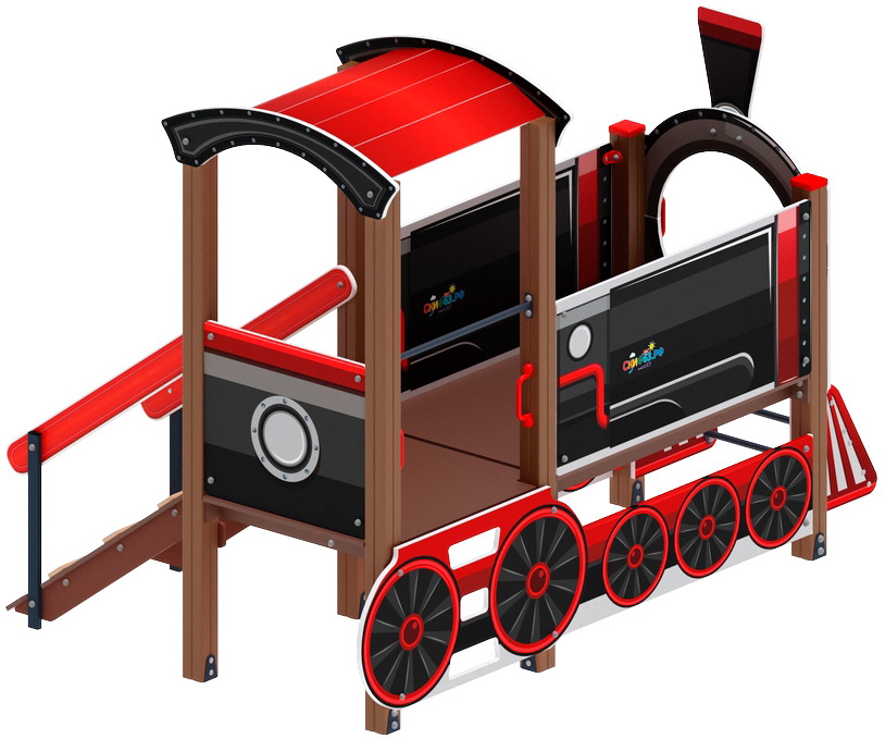 ПАРОВОЗИК игровая форма МФ 10.03.05-02