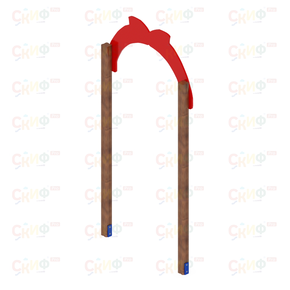 Ограждение для детской площадки АРКА БАБОЧКА МФ 80.16.01