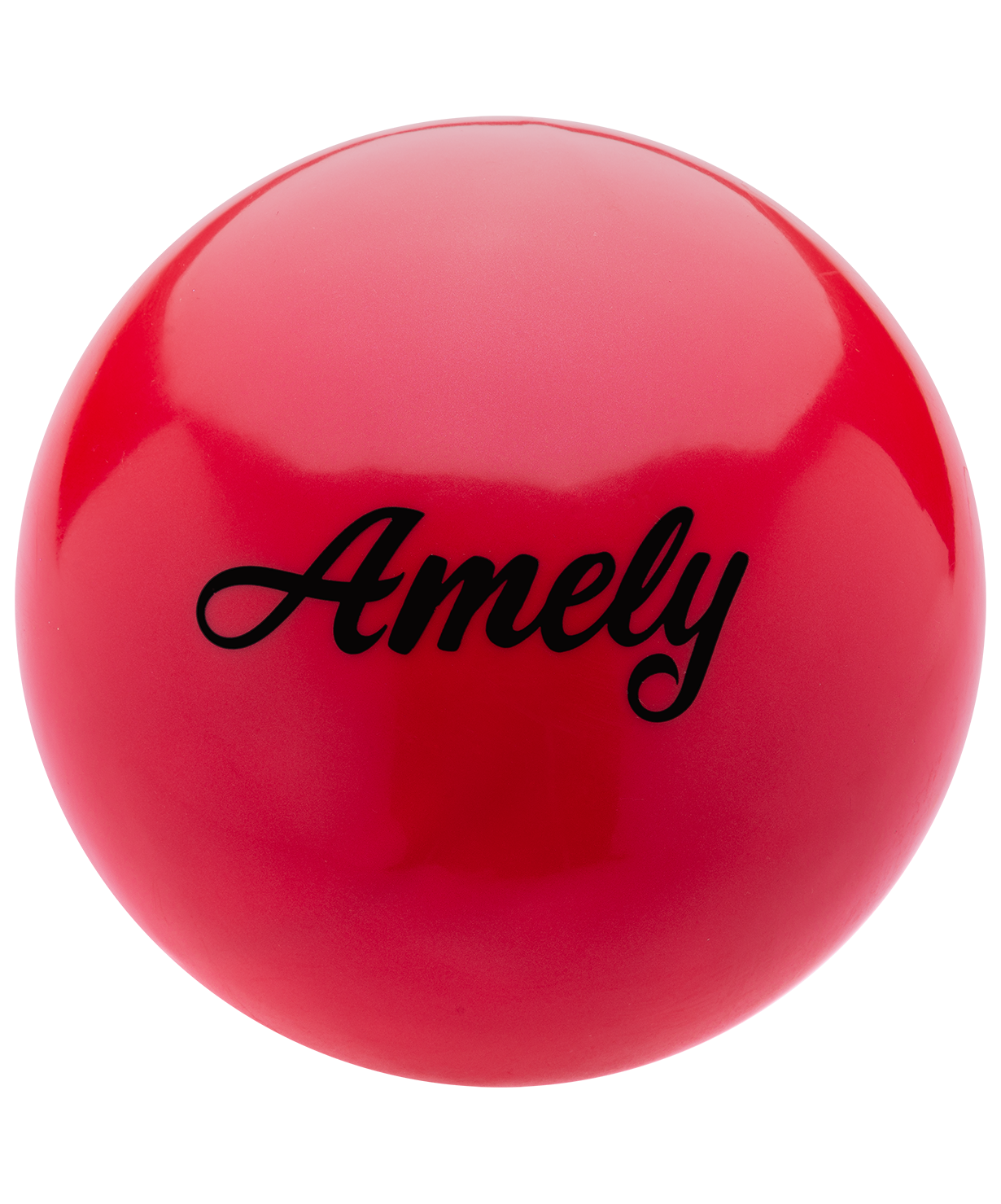 Мяч для художественной гимнастики AGB-101 19 см, красный