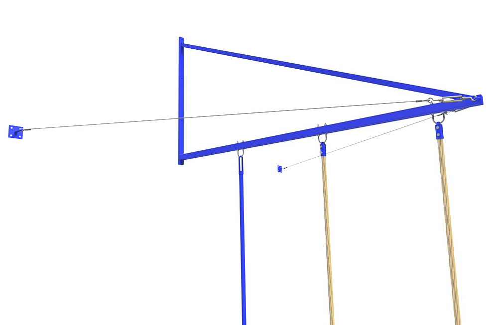 Консоль гимнастическая на 3 элемента (04.424)