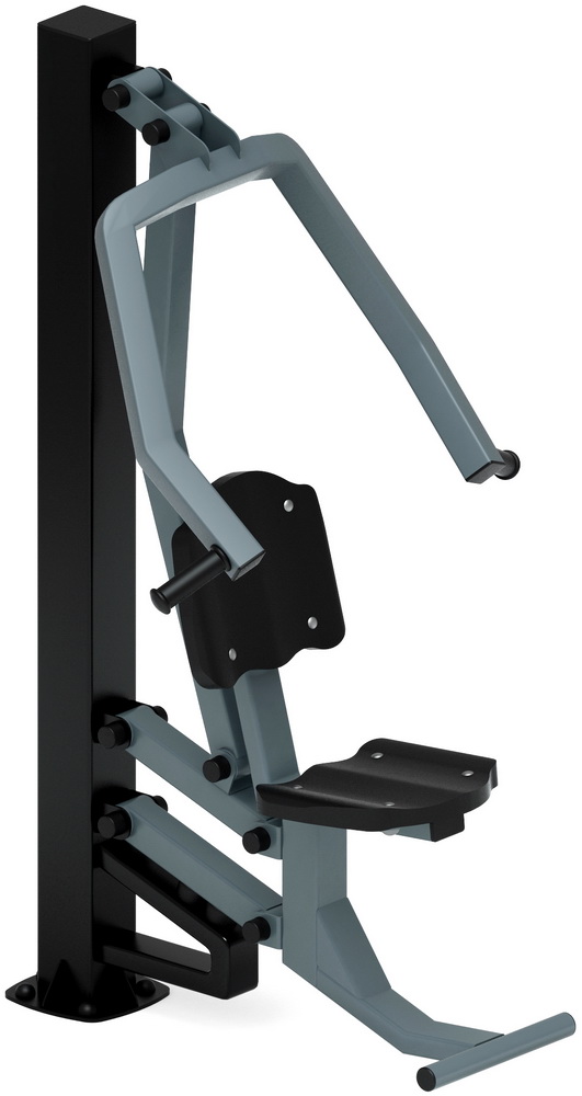 Тренажер уличный ЖИМ ОТ ГРУДИ (серый) СТ 006-13