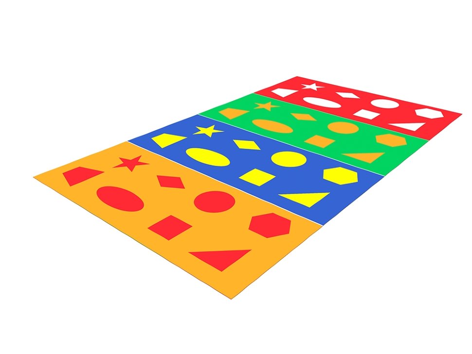 Коврик НАЙДИ ФИГУРУ Romana ДМФ-МК-01.95.11