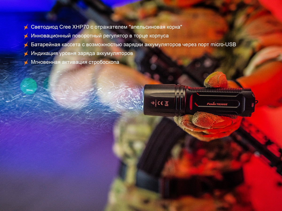 Фонарь Fenix TK35UE2018