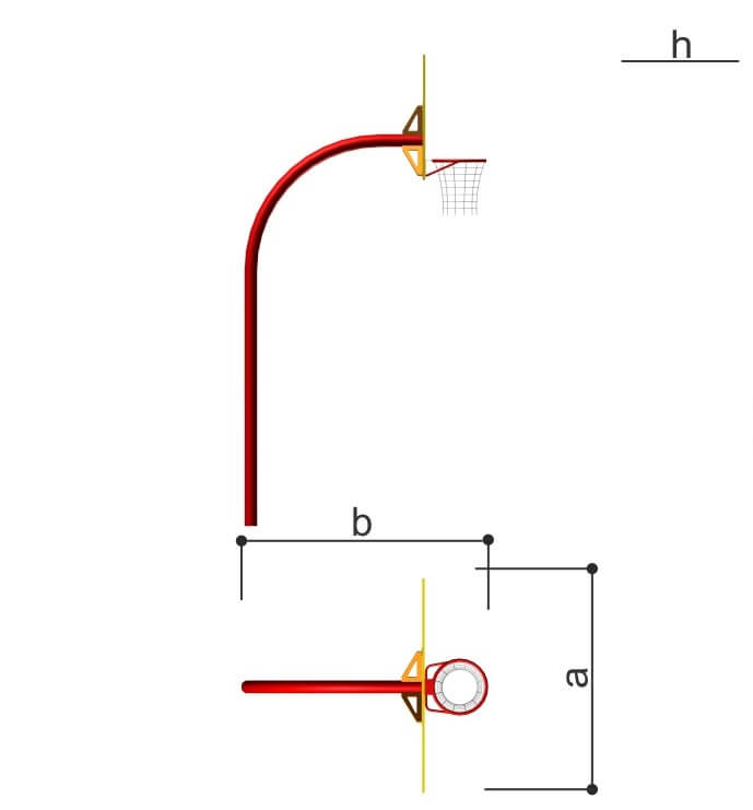 Баскетбольный щит  Romana 203.11.01