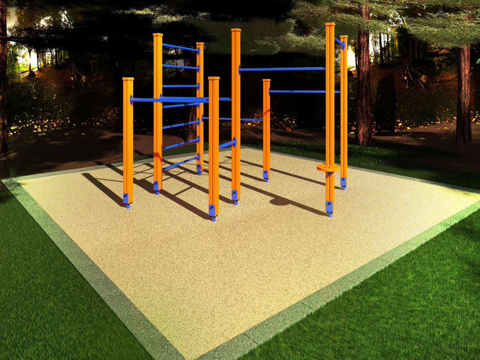 Уличный спортивный комплекс START LINE Fitness № 11