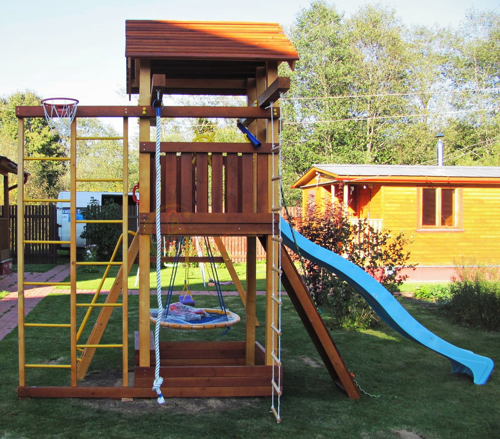 Детская площадка из дерева Савушка "4 сезона" - 3