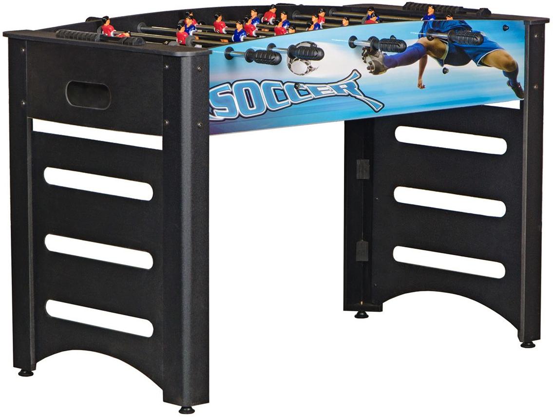 Настольный футбол (кикер) Dybior Turin 4 ф (120 x 61 x 84 см, синий)