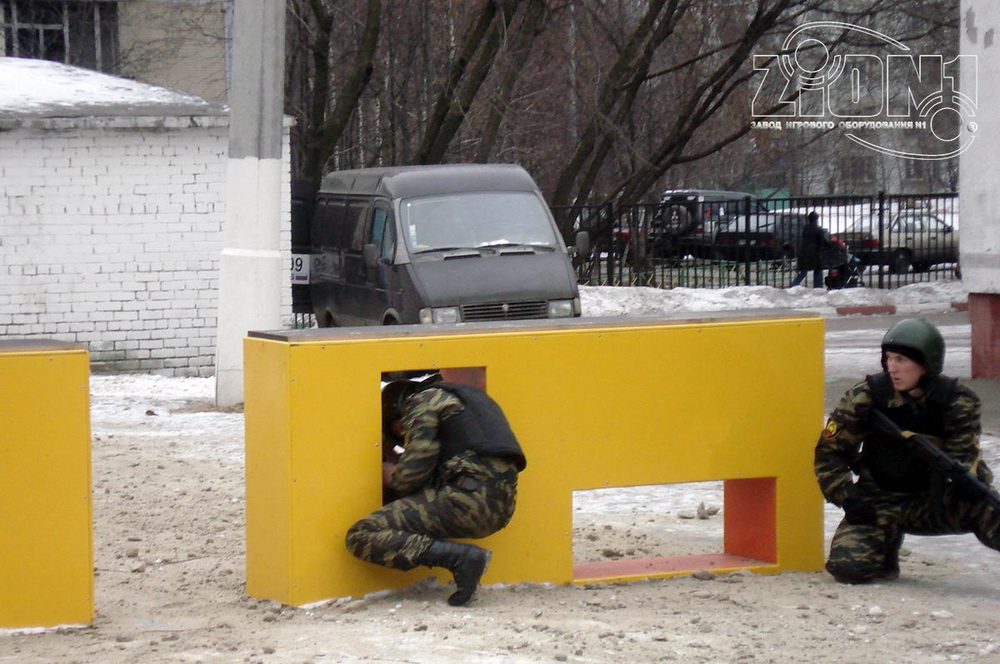 Стенка с двумя проломами ZION (УО006)