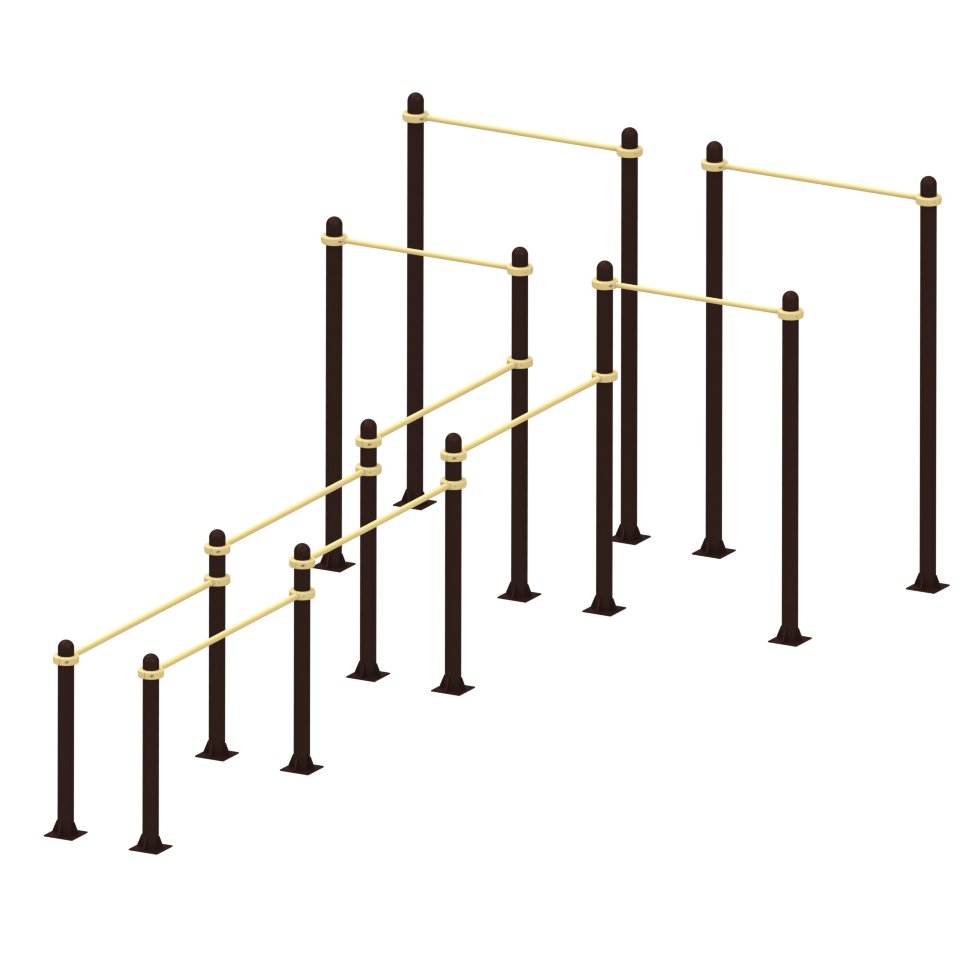 Комплекс Турники - Брусья Air-Gym YSK80