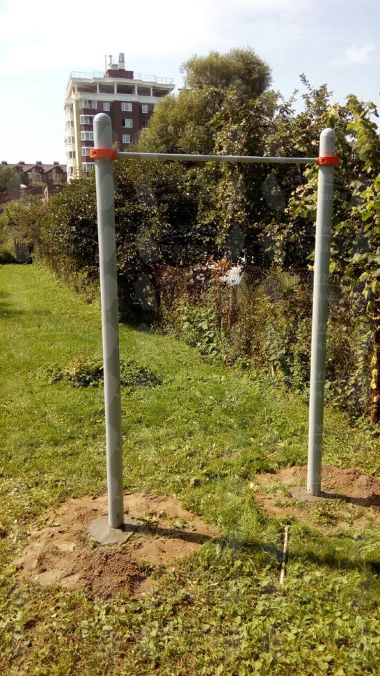 Турник уличный 2.5 х 1.2м на хомутах Air-Gym YSK16