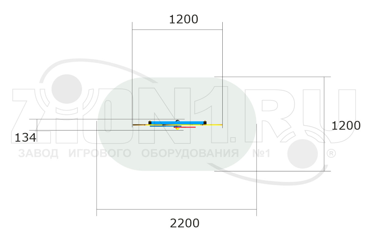 Игровая панель ZION Будильник (ИМ040)