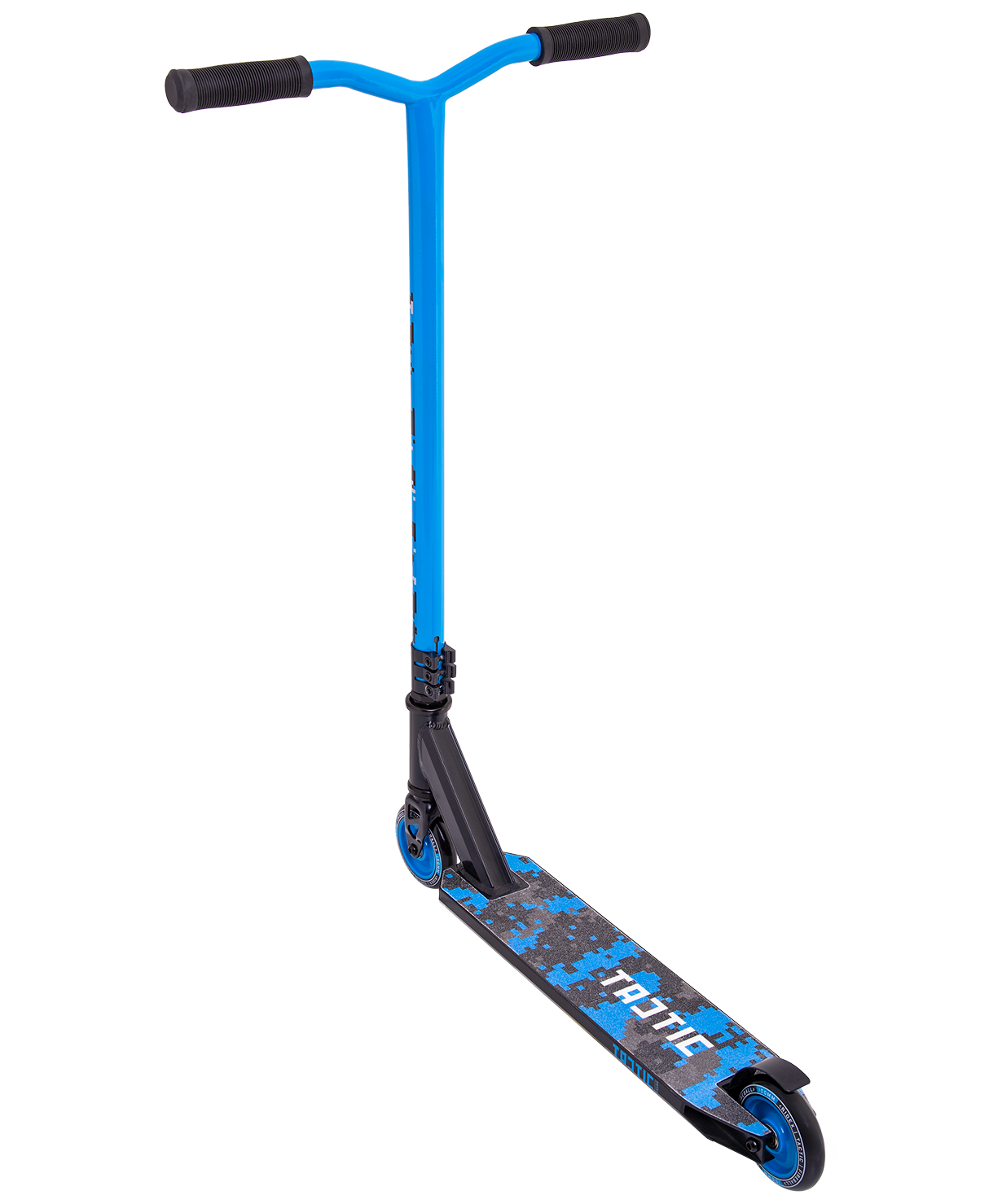 Самокат трюковый Tactic blue 100 мм