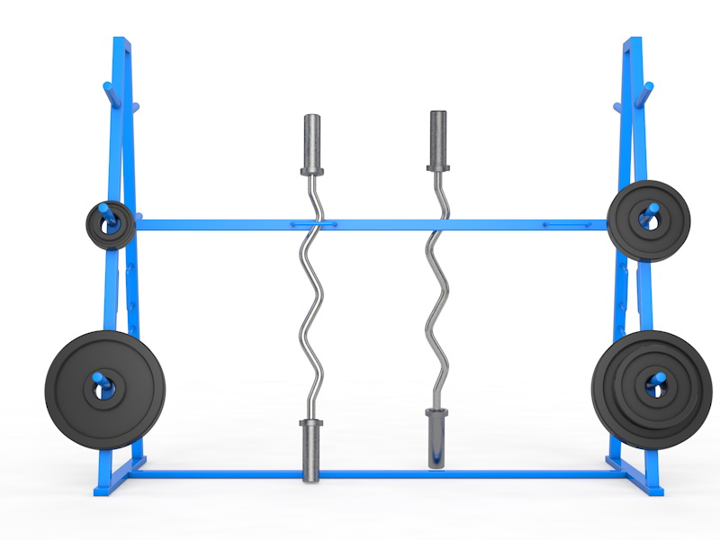 Стойка для грифов и дисков (13.405)