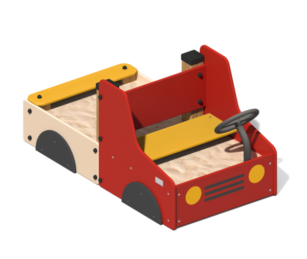 Песочница для детской площадки Машинка ПС-34.1