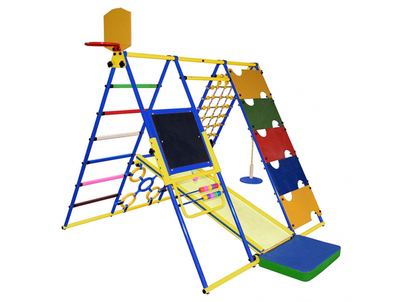 Спортивно-игровой комплекс Вершинка 2.0 (зеленый радуга)