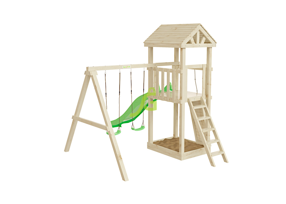 Детская площадка IgraGrad "Панда Фани + скалодром"