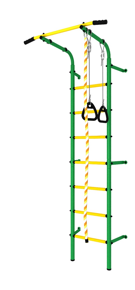 DSK Пристенный с регулировкой Зеленый/Желтый ДСКМ-2С-7.00.Г1.410.14-24