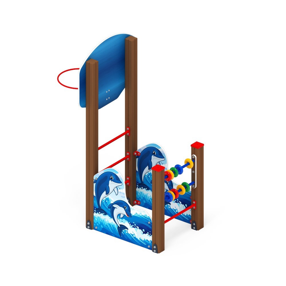 Детская площадка Спортивная серия ДЕЛЬФИНАРИЙ СК 1.01.05-01