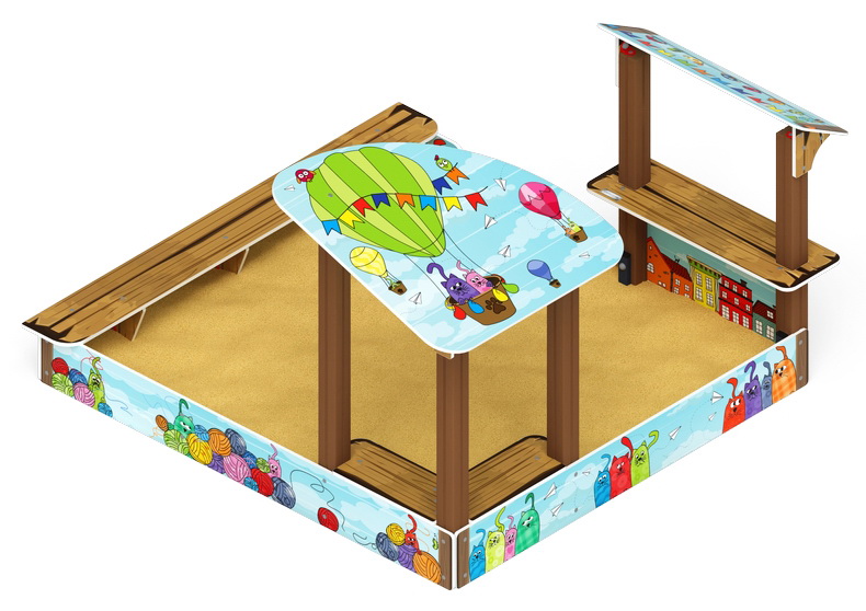 Песочный дворик (Коты) ИО 6.01.01-03