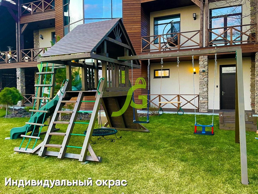 Детская площадка IgraGrad Крепость Фани с рукоходом (дерево)