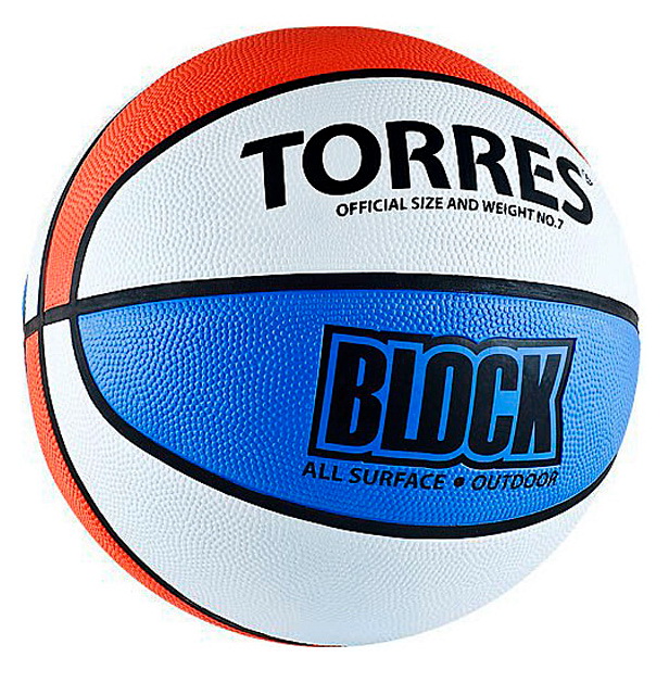 Мячи баскетбольный TORRES Block