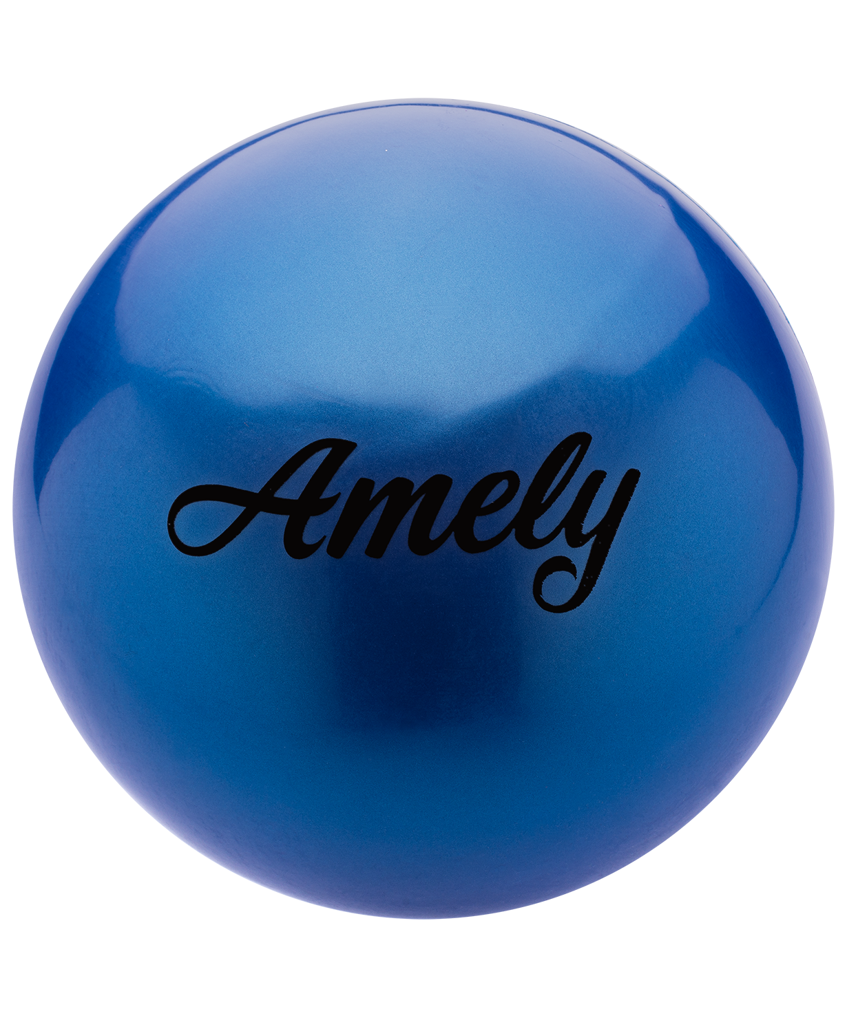 Мяч для художественной гимнастики AGB-101, 19 см, синий