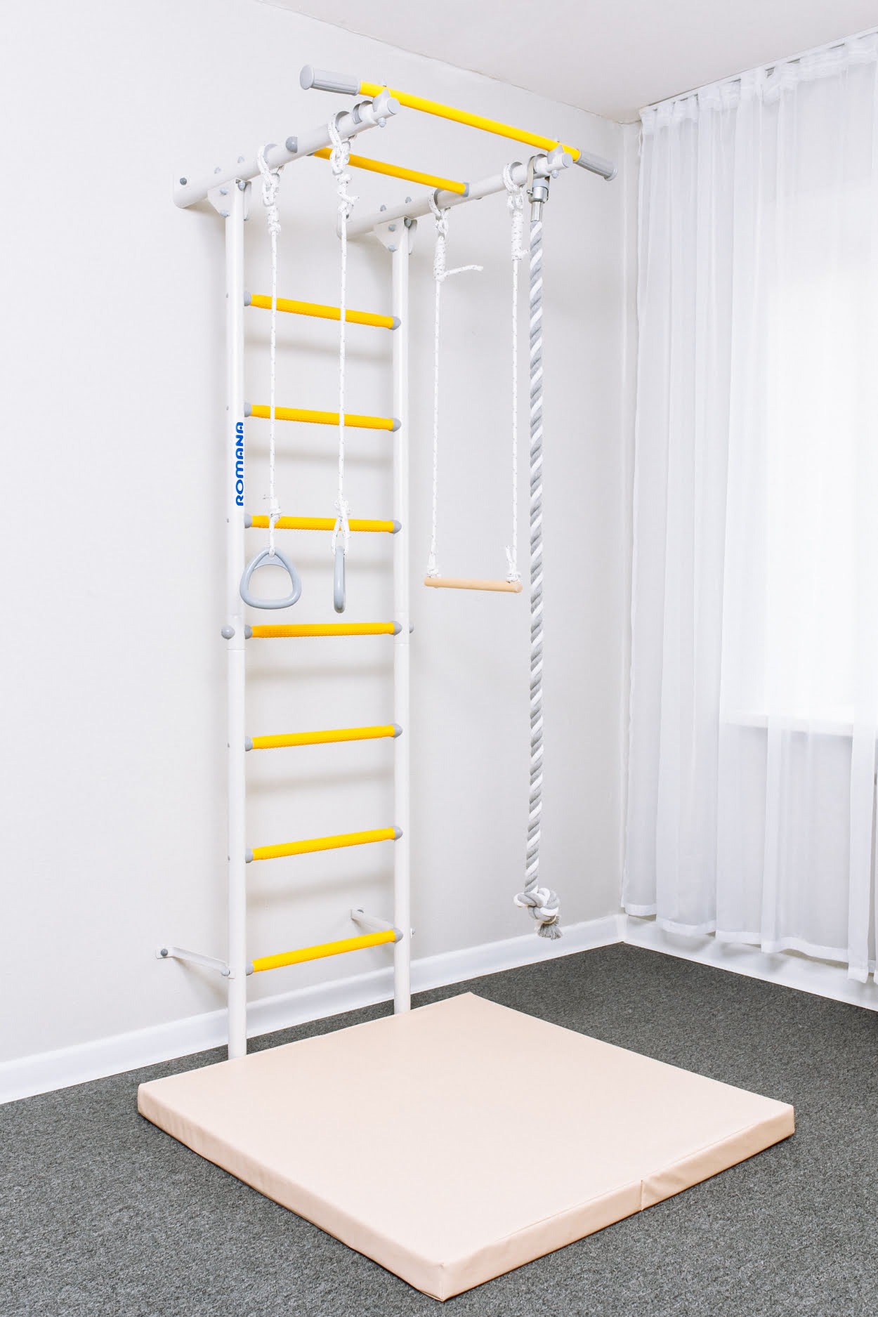 Шведская стенка S1 Romana (01.21.7.06.490.05.00-13) зелёное яблоко