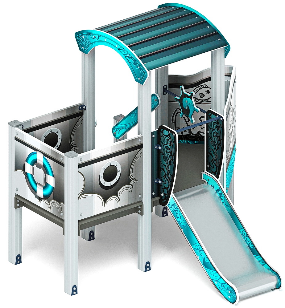 КАТЕРОК игровая форма (горка Н 750) ДИК 1.03.3.01-12