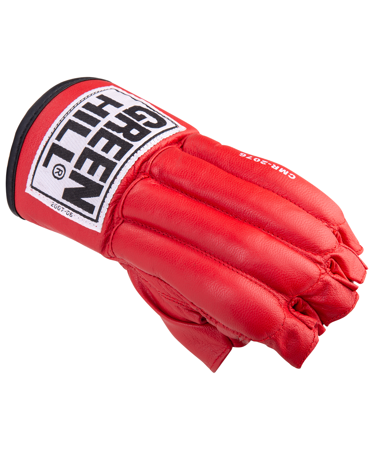 Перчатки снарядные ROYAL CMR-2076, шингарды, кожа, красные, S