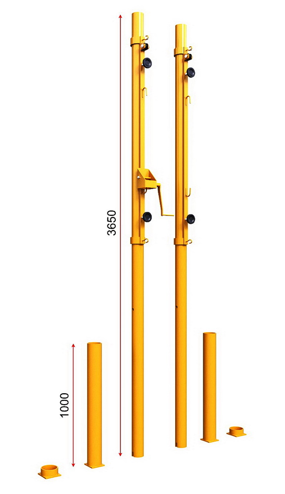 Стойки волейбольные пляжные 03.111