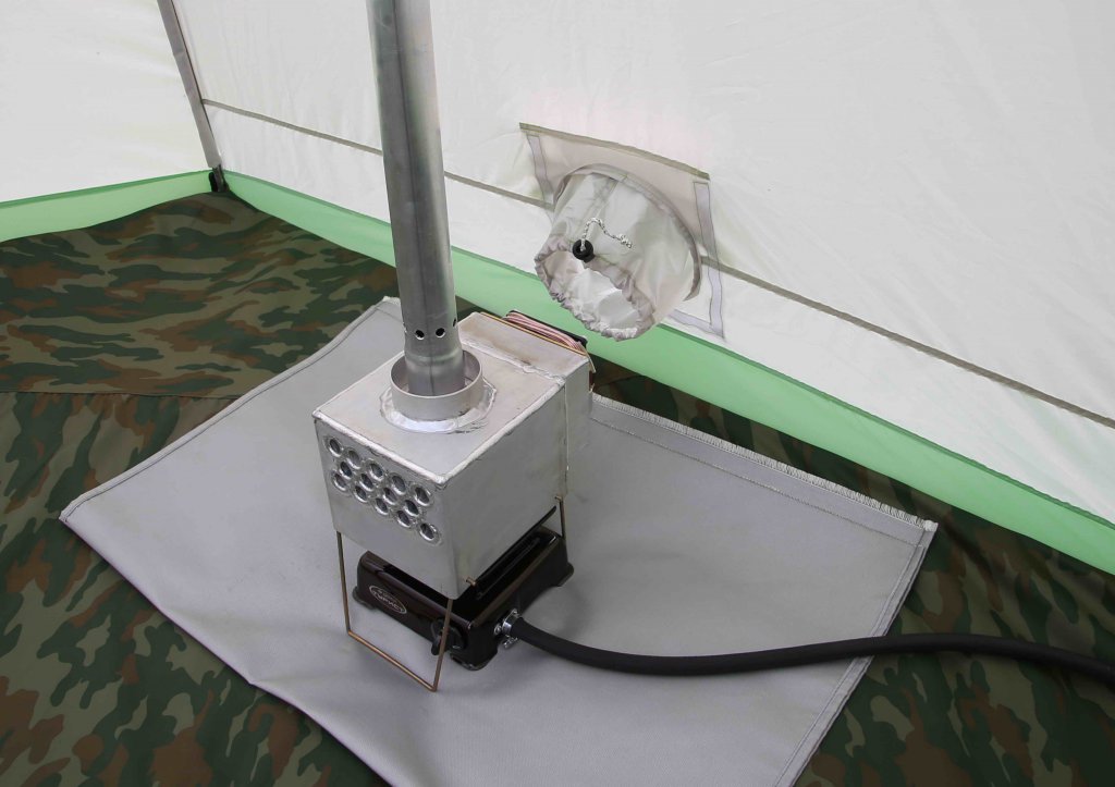 Зимняя палатка ЛОТОС 3 (алюминиевый каркас)