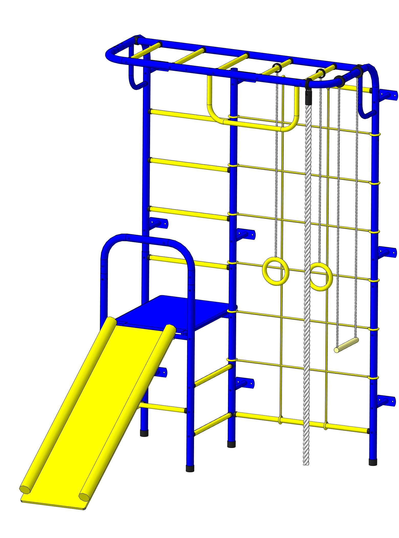ДСК Пионер С107М сине/жёлтый